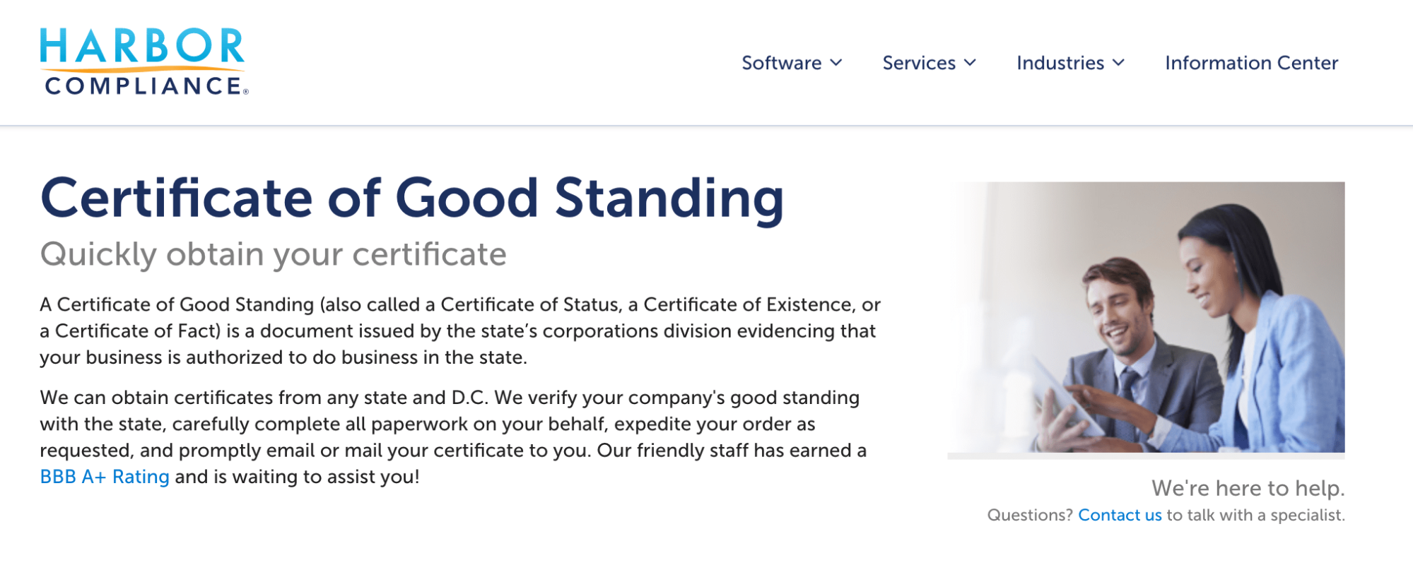 The Complete Guide to Certificate of Good Standing